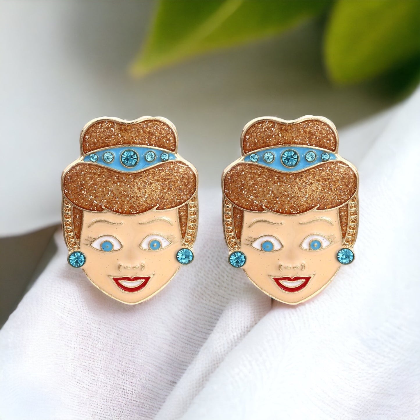 Rhinestone Princess Earrings - Sparkle Like Royalty! 👑 - Rhythms of Grace Creative