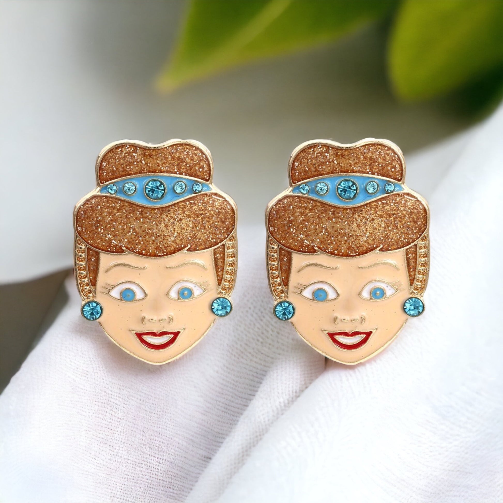 Rhinestone Princess Earrings - Sparkle Like Royalty! 👑 - Rhythms of Grace Creative