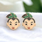 Rhinestone Princess Earrings - Sparkle Like Royalty! 👑 - Rhythms of Grace Creative
