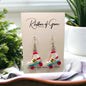 Roller Skate Earrings - Roller Skate Accessories, Handmade Earrings, Rollerblades, Rollerskates, Roller Derby - Rhythms of Grace Creative
