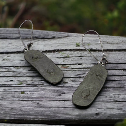 Rustic Arrow Earrings - Boho Style, Handmade Earrings, Boho Jewelry, Western Earrings, Brown Earrings, Wooden Earrings, Bohemian Style - Rhythms of Grace Creative