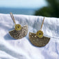 Chic & Shimmer: Silver & Gold Drop Earrings! - Rhythms of Grace Creative