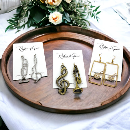 Catch the Vibe: Jazz Fest Earrings to Swing Your Style! - Rhythms of Grace Creative