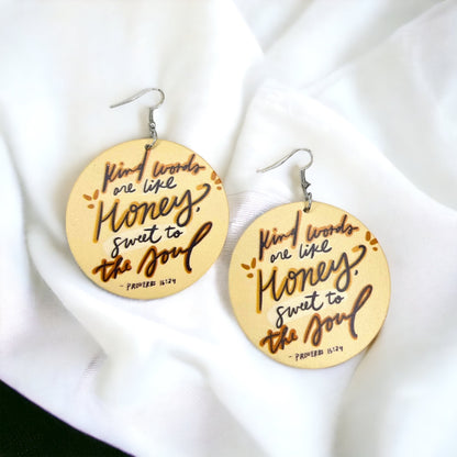 Faith & Fashion – Bible Verse Earrings with Purpose - Rhythms of Grace Creative