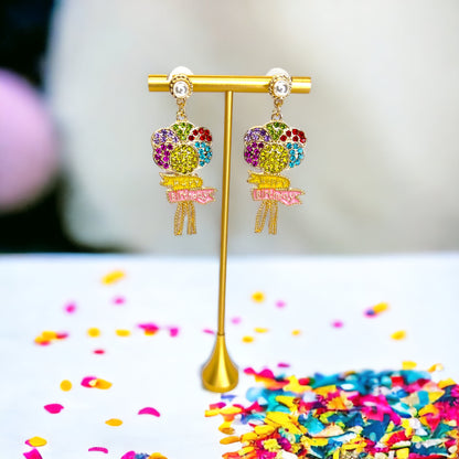 Sparkle & Shine: Birthday Girl Earrings 🎉 - Rhythms of Grace Creative