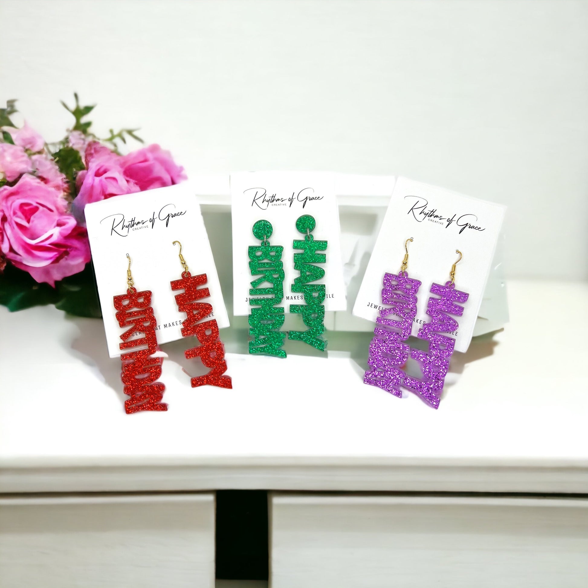 Dangle Into Your Big Day – Birthday Earrings That Pop! - Rhythms of Grace Creative