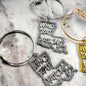 Louisiana Saints Hoop Earrings - Heart of NOLA! - Rhythms of Grace Creative