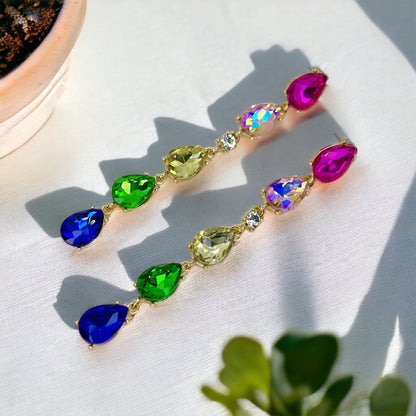 Sparkle & Shine with Our Rainbow Drop Earrings! - Rhythms of Grace Creative