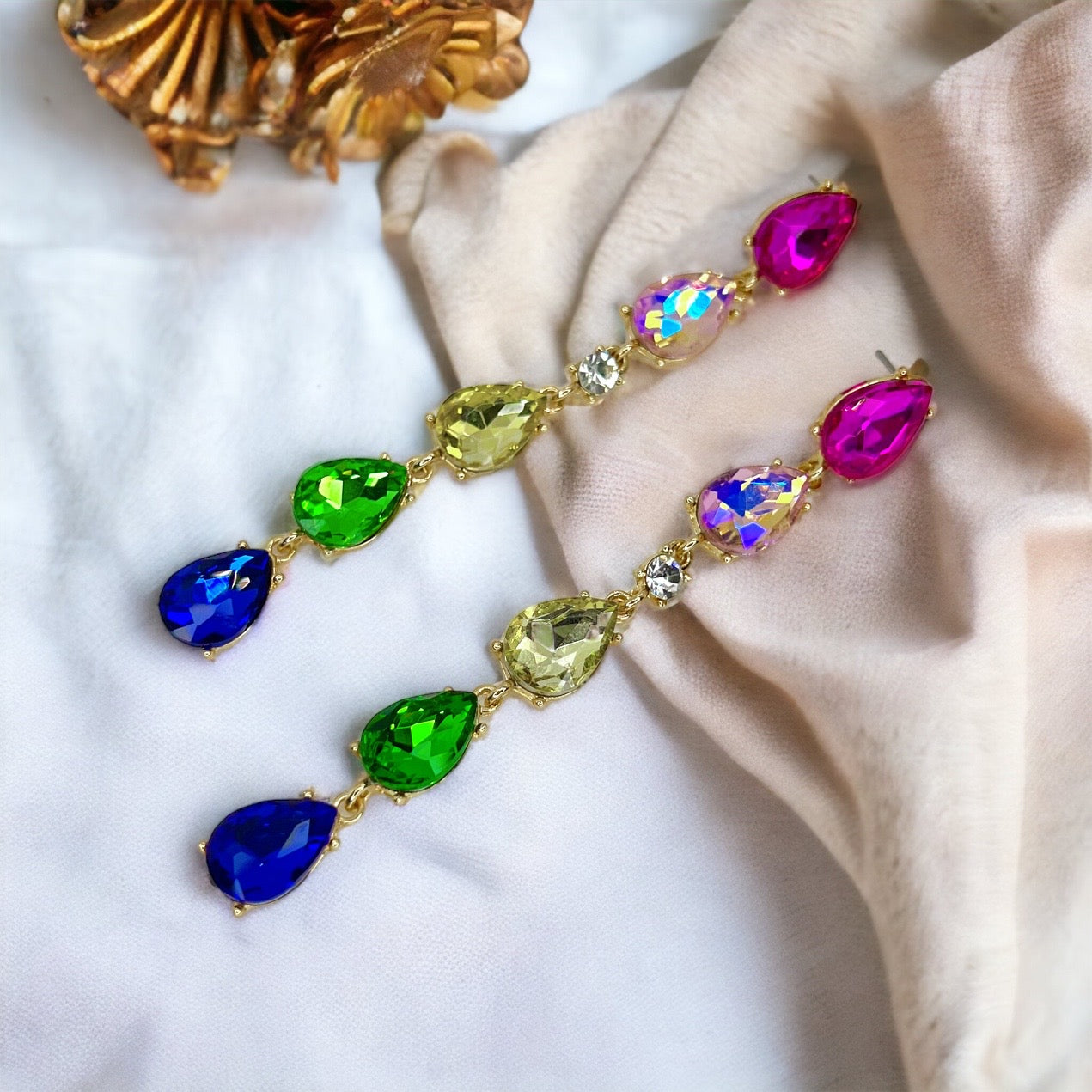 Sparkle & Shine with Our Rainbow Drop Earrings! - Rhythms of Grace Creative