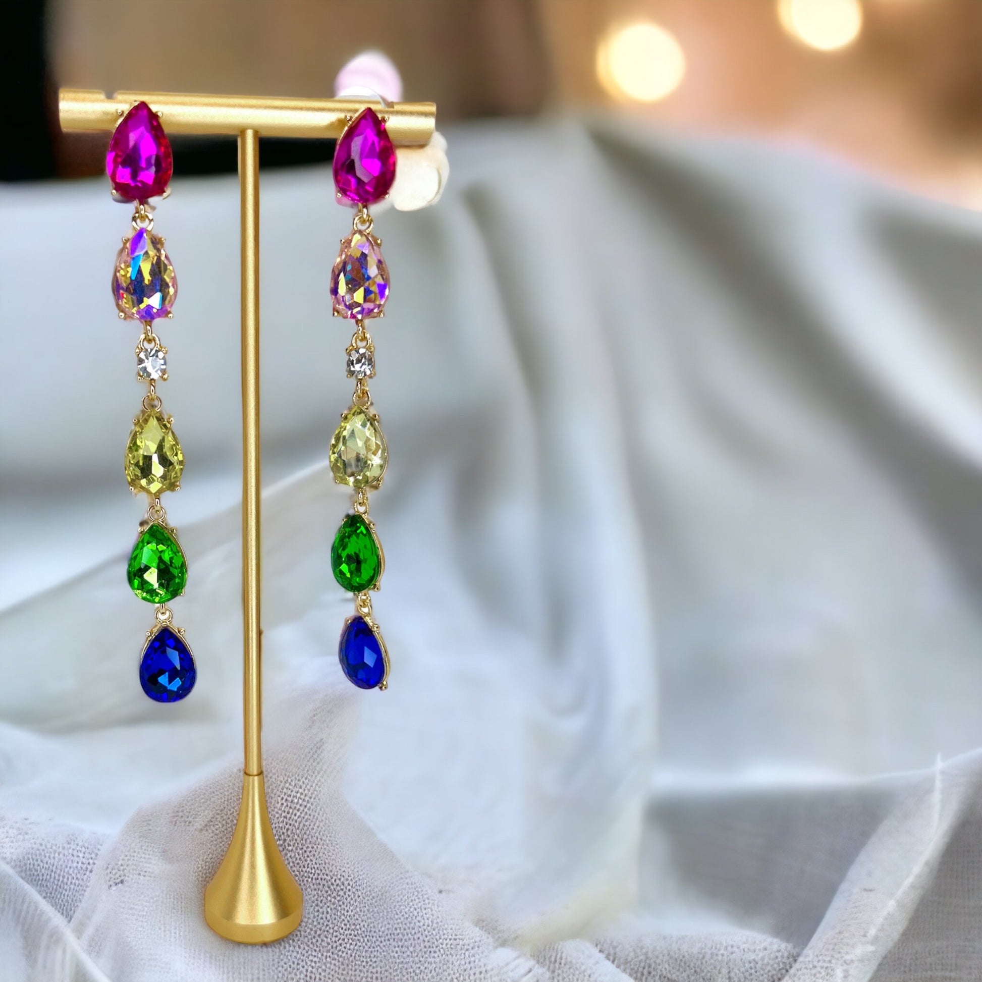 Sparkle & Shine with Our Rainbow Drop Earrings! - Rhythms of Grace Creative