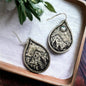 Adventure Awaits: Wanderlust Mountain Earrings - Redwood Forest Delights! - Rhythms of Grace Creative