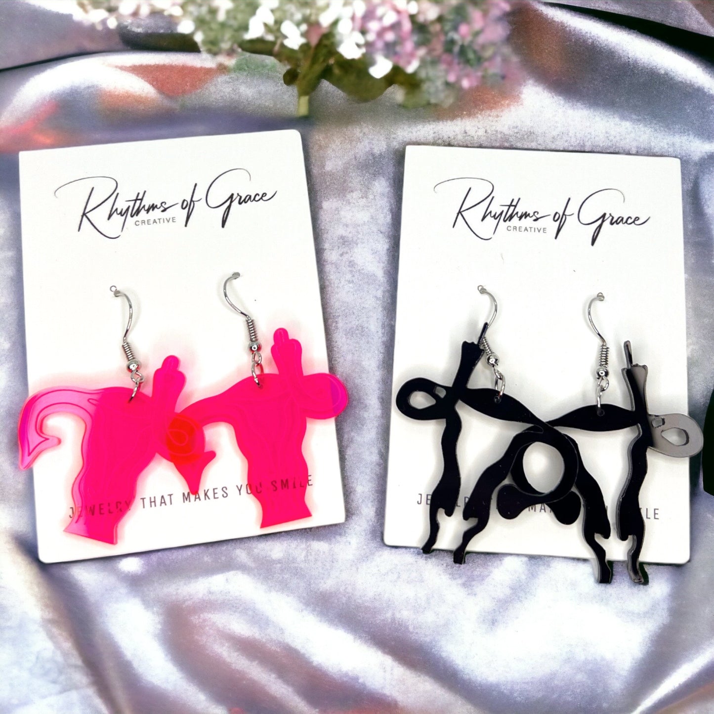 Bold & Proud – My Body My Choice Earrings - Rhythms of Grace Creative