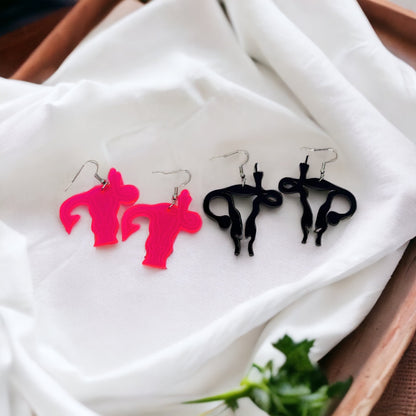 Bold & Proud – My Body My Choice Earrings - Rhythms of Grace Creative