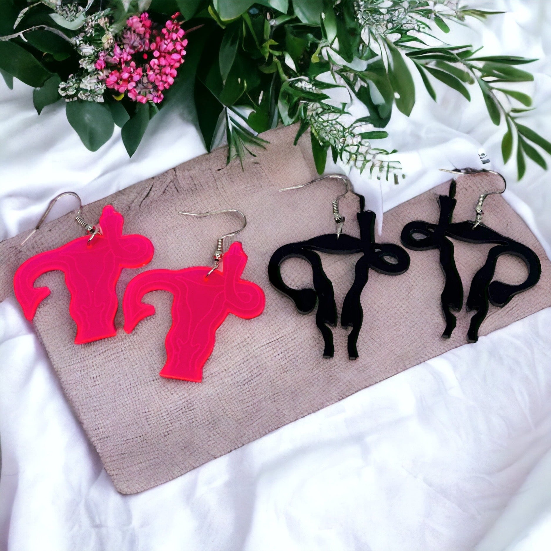 Bold & Proud – My Body My Choice Earrings - Rhythms of Grace Creative