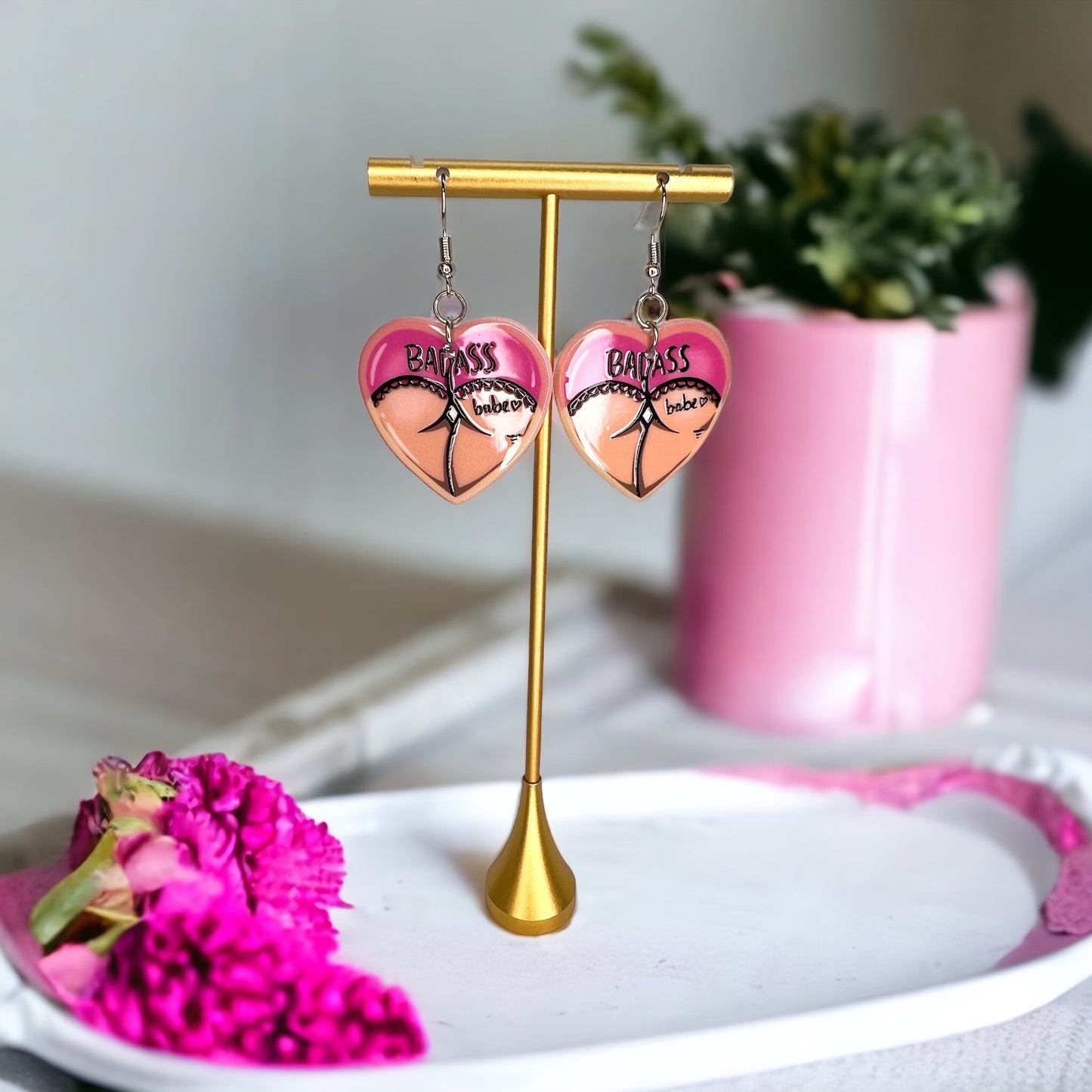 Unapologetically Bold – Empowerment Earrings for Babes Who Don’t Back Down - Rhythms of Grace Creative