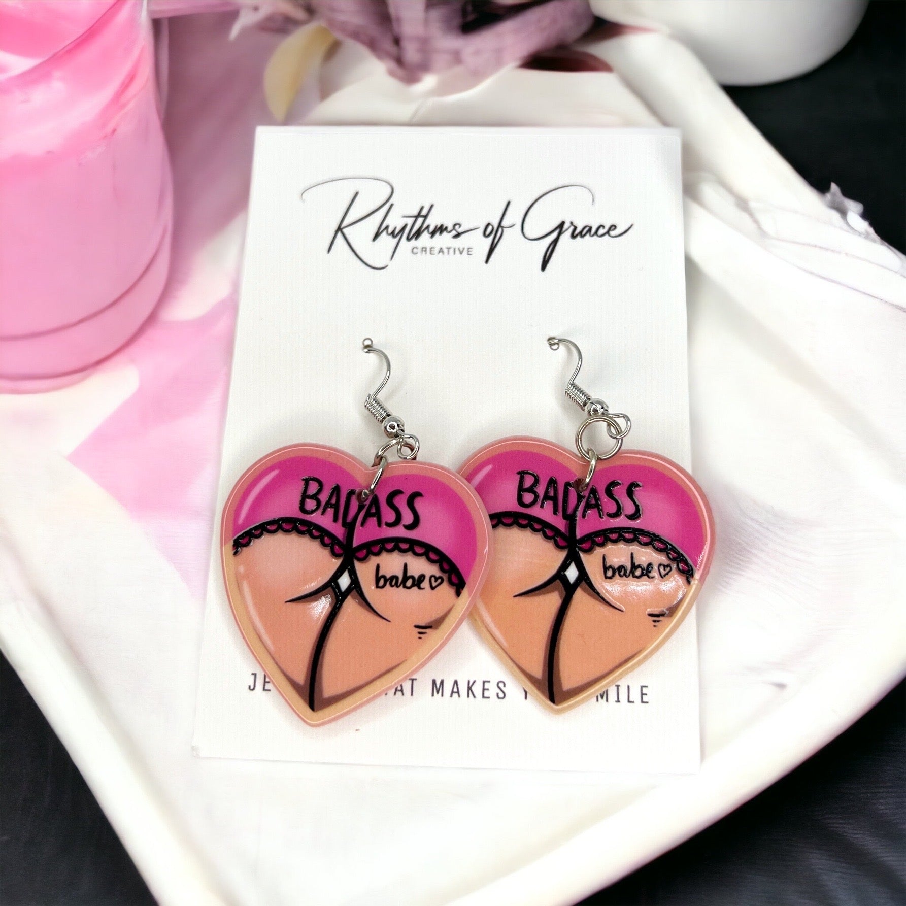 Unapologetically Bold – Empowerment Earrings for Babes Who Don’t Back Down - Rhythms of Grace Creative