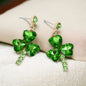 Shamrock & Shine – Sparkly Green St. Patrick’s Day Earrings - Rhythms of Grace Creative