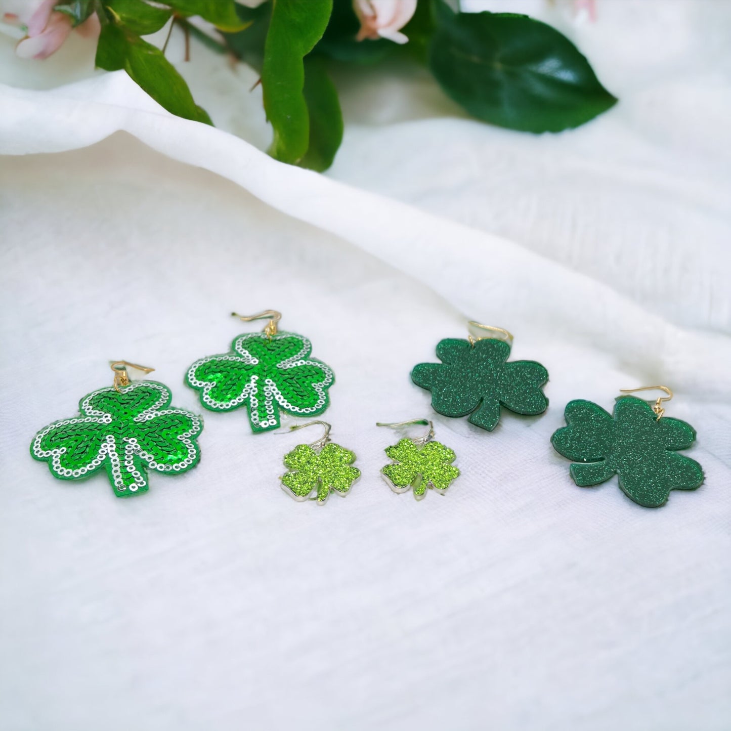 Lucky Shamrock Earrings - Your Perfect St. Patrick's Day Accessory! 🍀 - Rhythms of Grace Creative