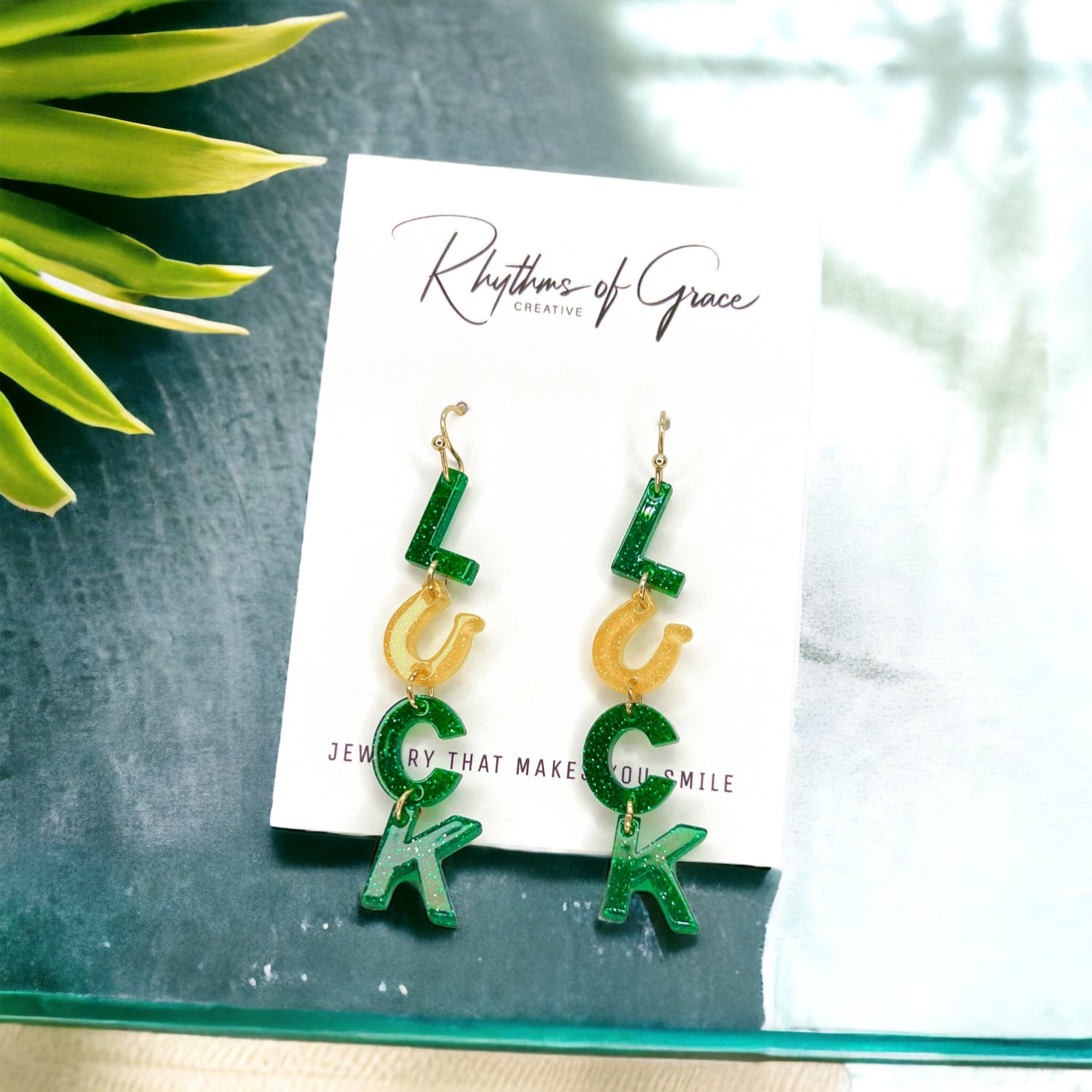 Feelin’ Lucky? These Earrings Say Yes! - Rhythms of Grace Creative