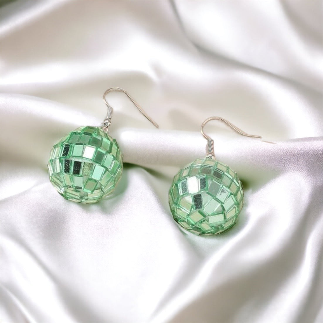 Colorful Disco Ball Earrings - Ball Drop, Disco Ball, Bachelorette Party, New Year's Eve, NYE Earrings, Disco Party - Rhythms of Grace Creative