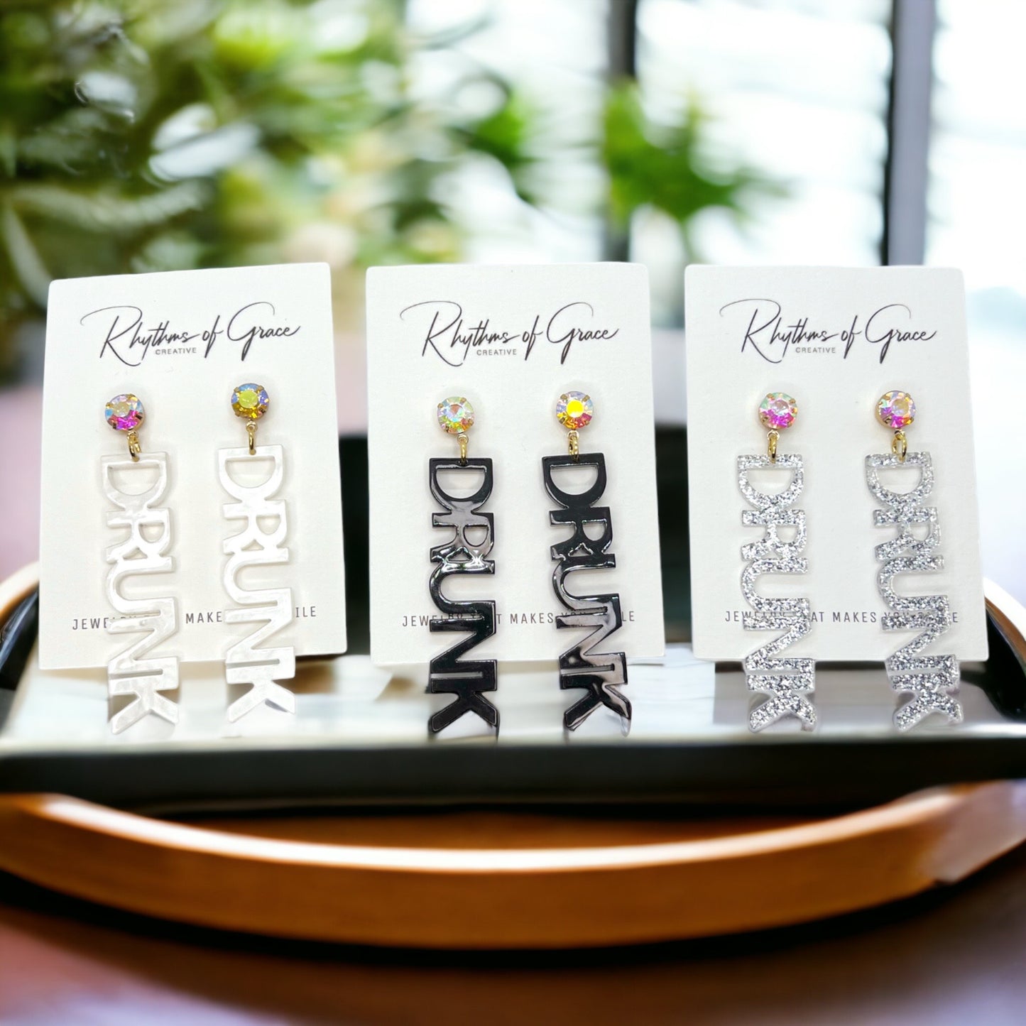 Get Your Party On: Dazzling Drunk Earrings for Every Celebration!