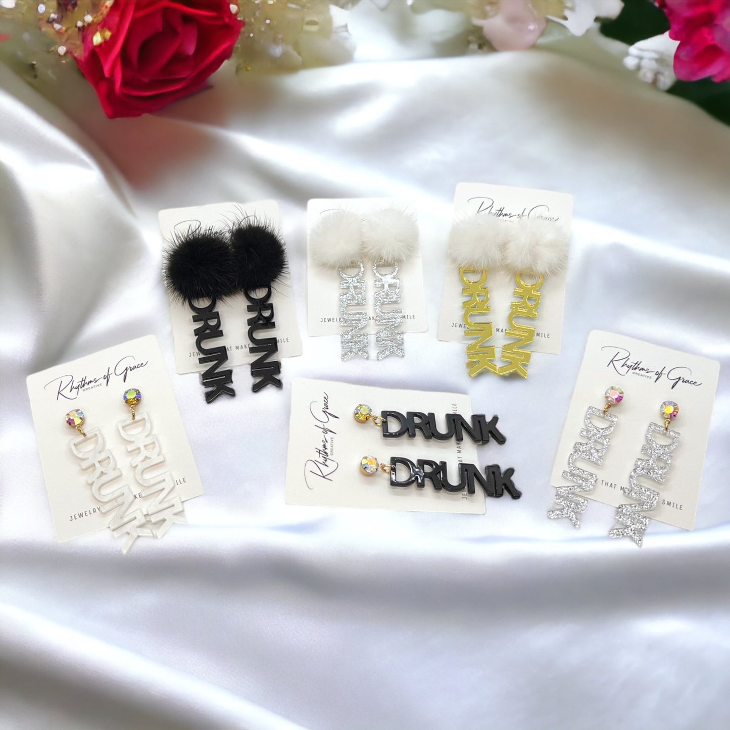Get Your Party On: Dazzling Drunk Earrings for Every Celebration!