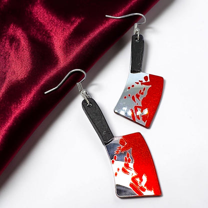 Slice Into Style: True Crime Halloween Earrings Collection!
