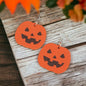 Charming Jack-o'-Lantern Dangle Earrings - Spooky & Cute Halloween Jewelry! - Rhythms of Grace Creative