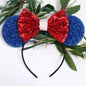 Patriotic Mouse Ears - Red White & Blue, Stars and Stripes - 6 Styles