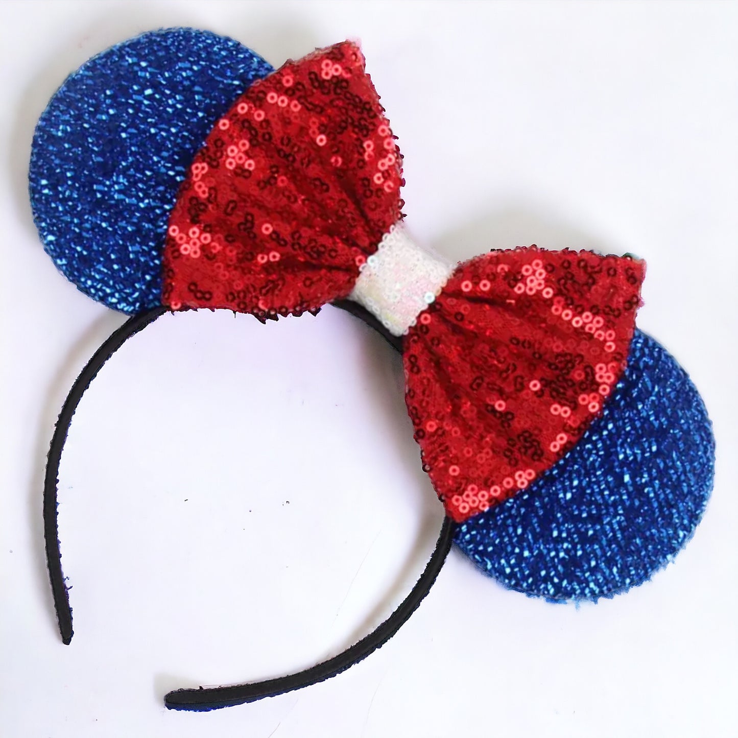 Patriotic Mouse Ears - Red White & Blue, Stars and Stripes - 6 Styles
