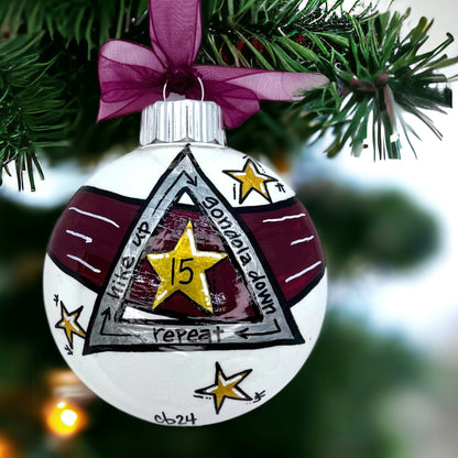 Race to Memories: Personalized Ornaments for Every Finish Line Hero!  Perfect for Marathoners, 5K Sprinters, & Trailblazing Champions!