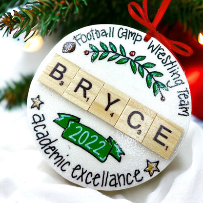 Christmas Ornament: Yearly Highlights & Personalization Your Way! - Rhythms of Grace Creative