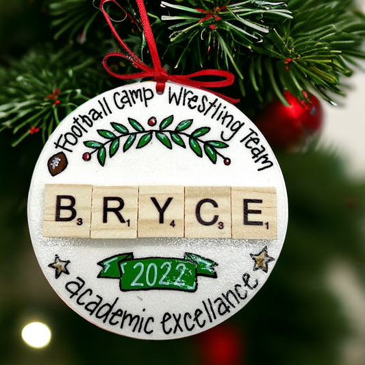 Christmas Ornament: Yearly Highlights & Personalization Your Way! - Rhythms of Grace Creative