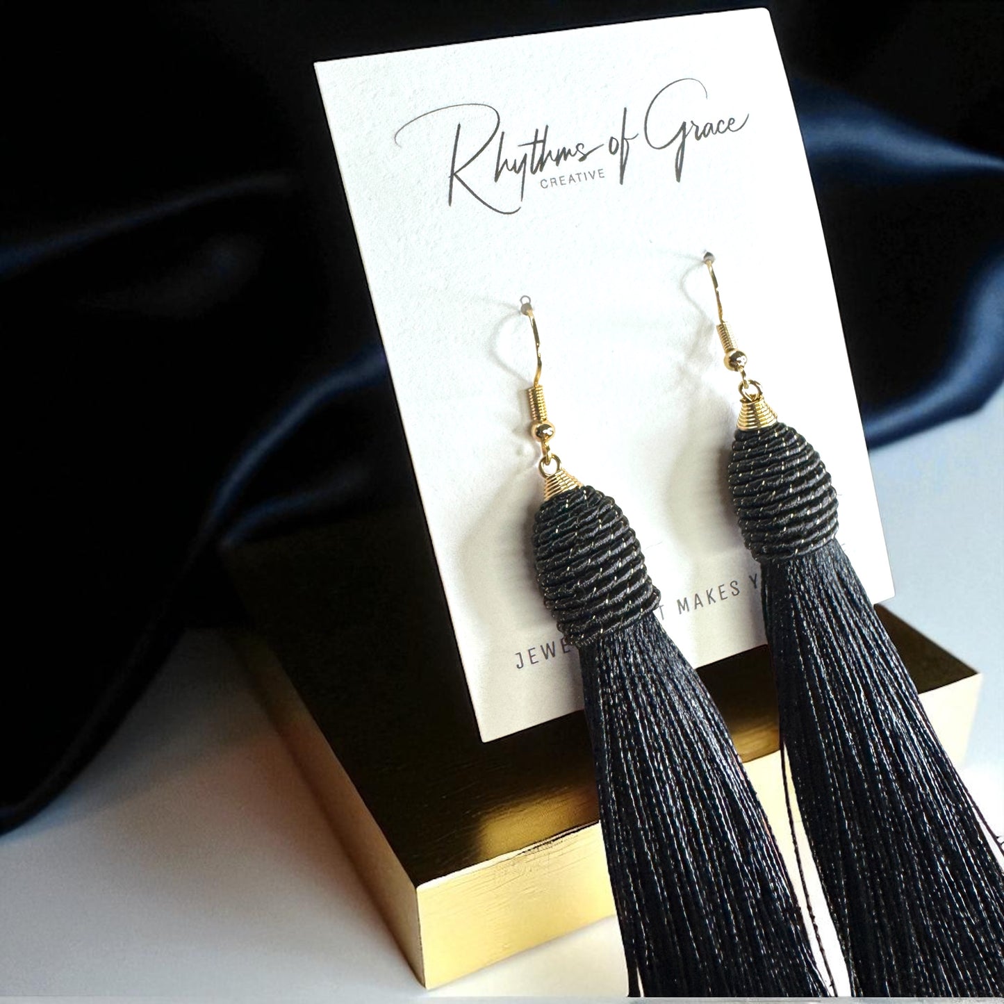 Tassel Power: Colorful Statement Dangle Earrings in 7 Bold Shades