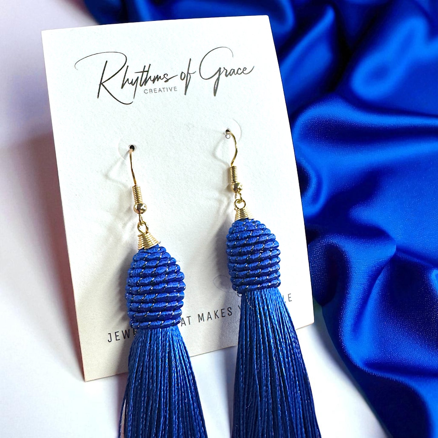 Tassel Power: Colorful Statement Dangle Earrings in 7 Bold Shades