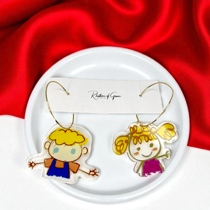 Teacher ABC's Earrings: Celebrate Educators in Style! 🍏 - Rhythms of Grace Creative