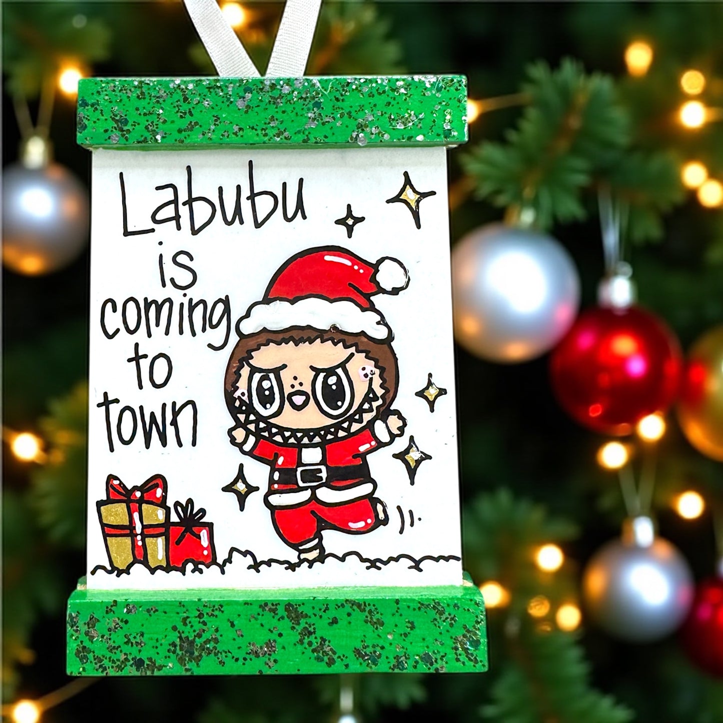 Monster Magic on Your Tree – Hand-Painted, Personalized, and Totally One-of-a-Kind!