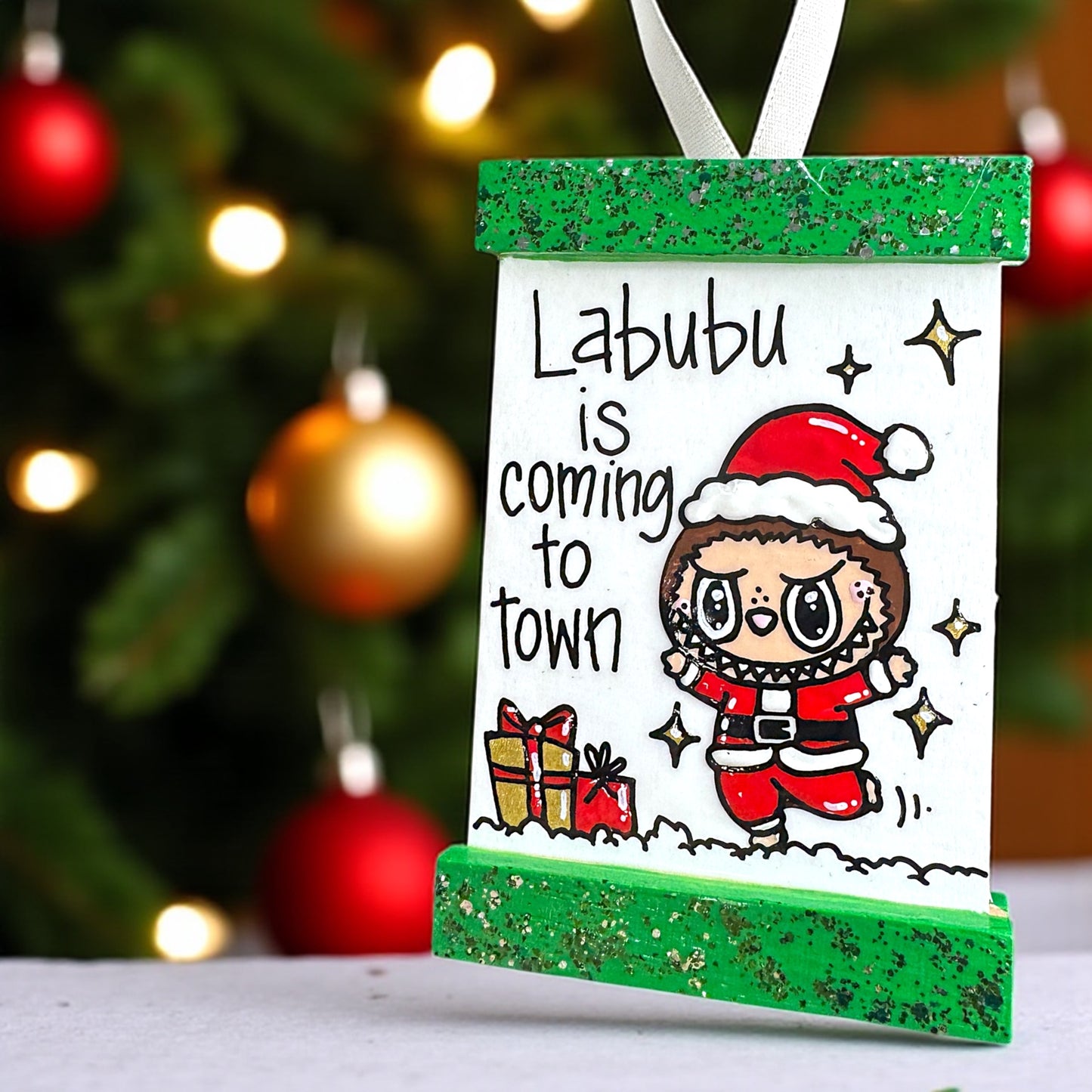 Monster Magic on Your Tree – Hand-Painted, Personalized, and Totally One-of-a-Kind!