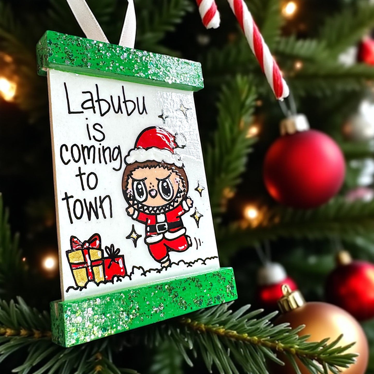 Monster Magic on Your Tree – Hand-Painted, Personalized, and Totally One-of-a-Kind!