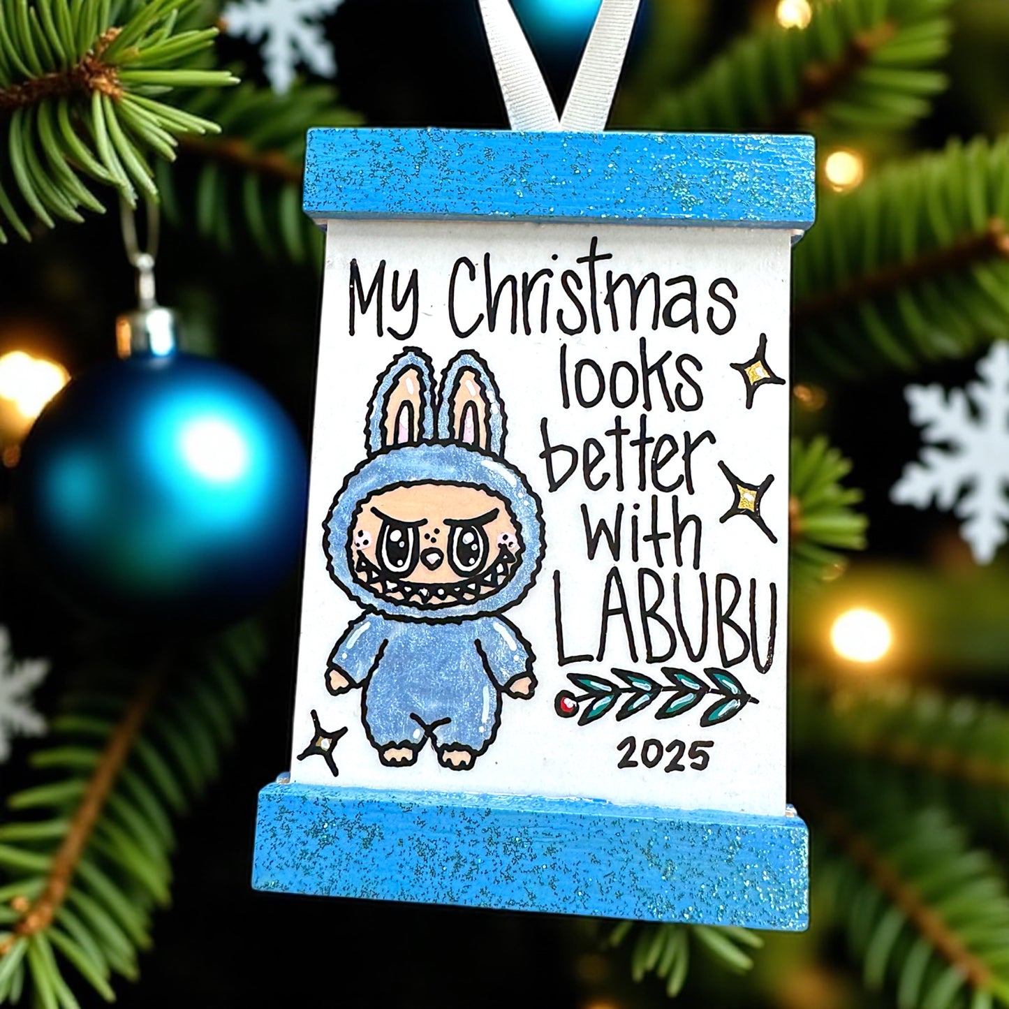 Monster Magic on Your Tree – Hand-Painted, Personalized, and Totally One-of-a-Kind!