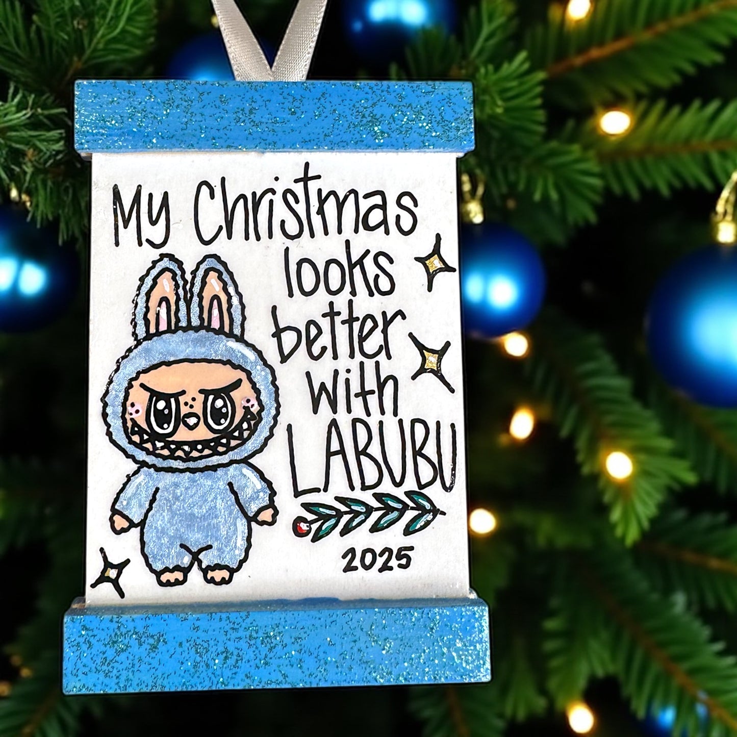 Monster Magic on Your Tree – Hand-Painted, Personalized, and Totally One-of-a-Kind!