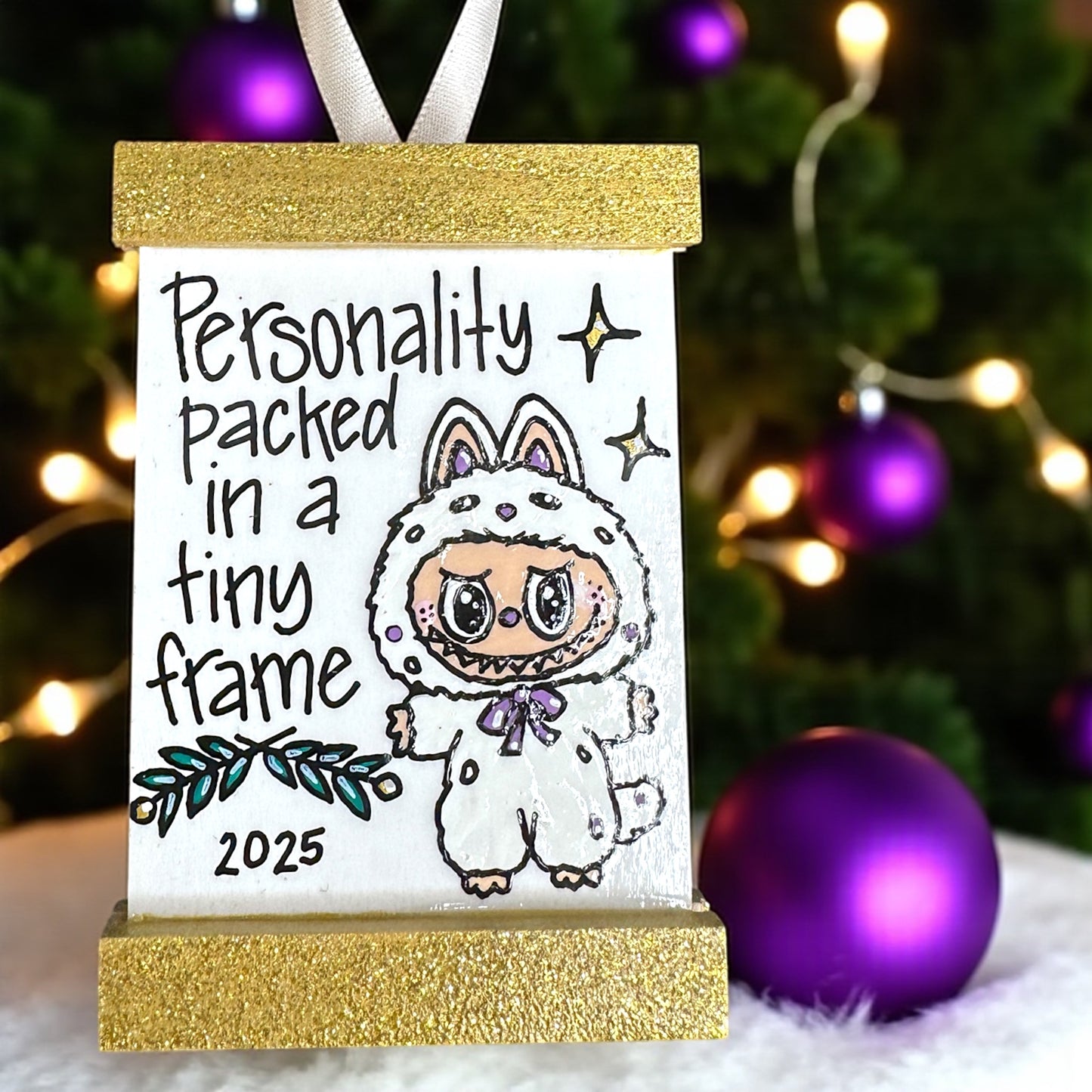 Monster Magic on Your Tree – Hand-Painted, Personalized, and Totally One-of-a-Kind!
