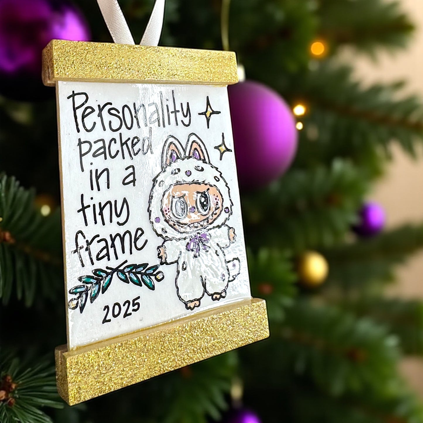 Monster Magic on Your Tree – Hand-Painted, Personalized, and Totally One-of-a-Kind!