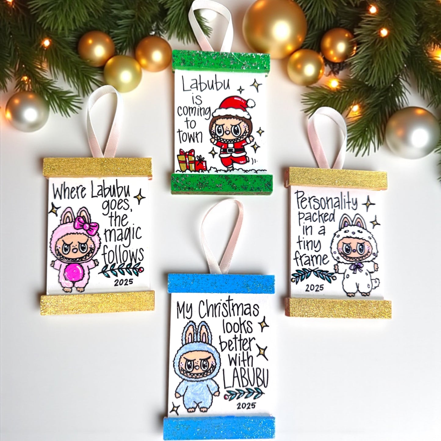 Monster Magic on Your Tree – Hand-Painted, Personalized, and Totally One-of-a-Kind!