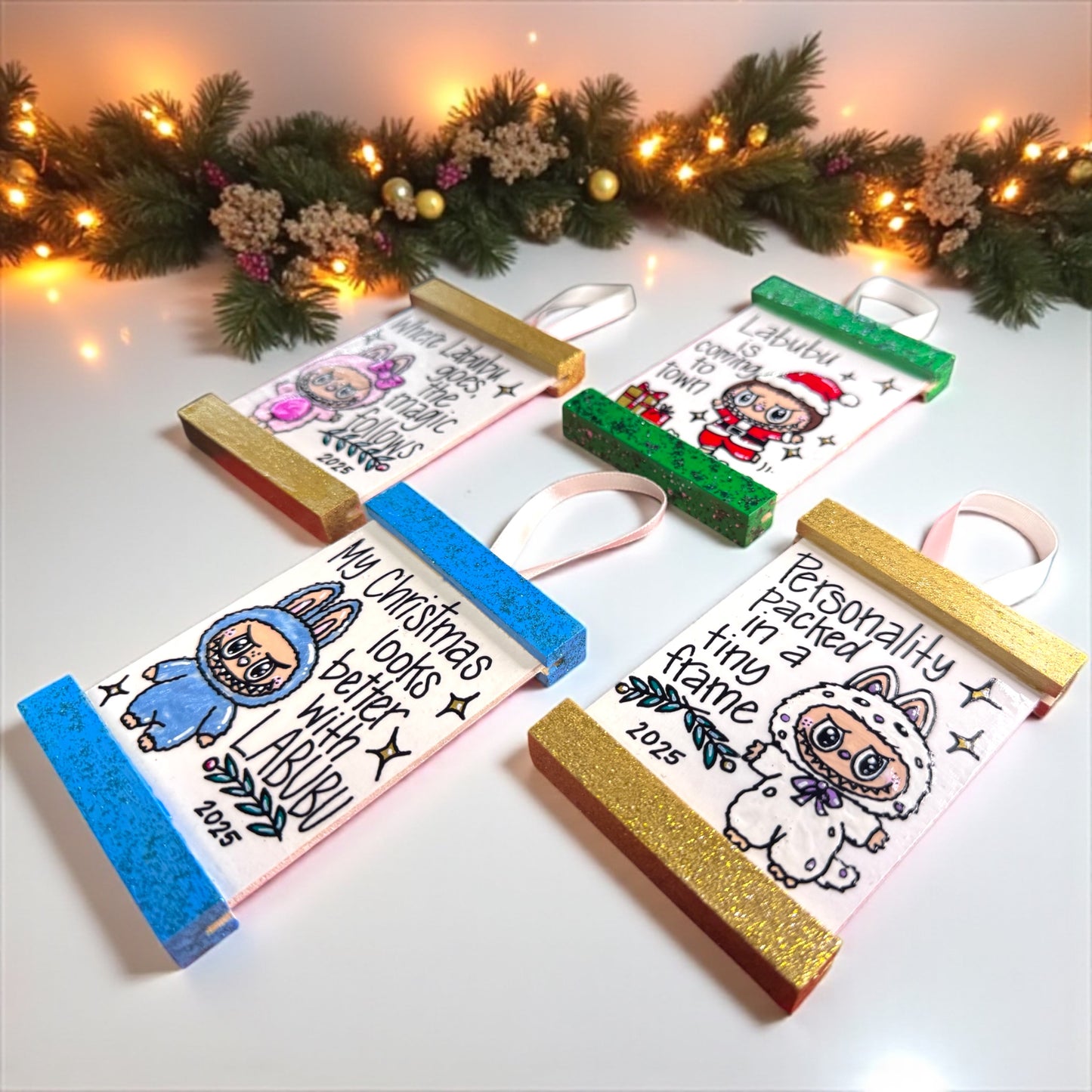 Monster Magic on Your Tree – Hand-Painted, Personalized, and Totally One-of-a-Kind!