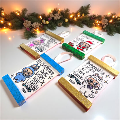 Monster Magic on Your Tree – Hand-Painted, Personalized, and Totally One-of-a-Kind!
