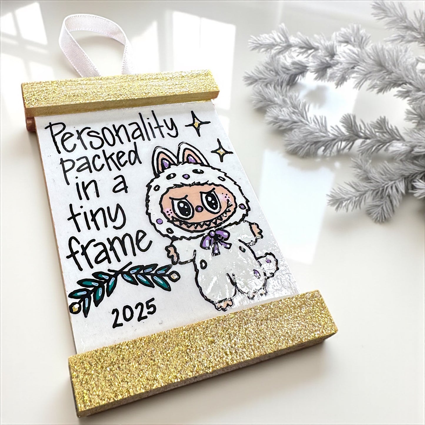 Monster Magic on Your Tree – Hand-Painted, Personalized, and Totally One-of-a-Kind!
