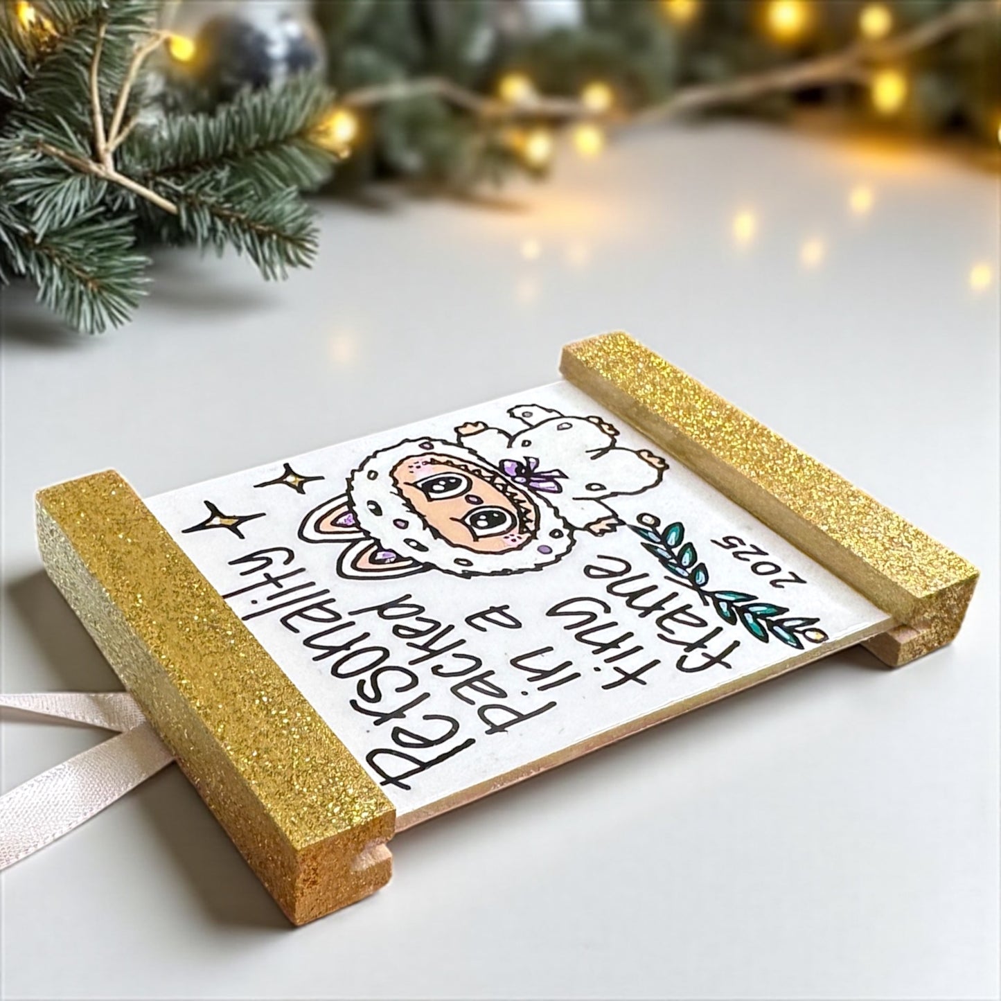 Monster Magic on Your Tree – Hand-Painted, Personalized, and Totally One-of-a-Kind!