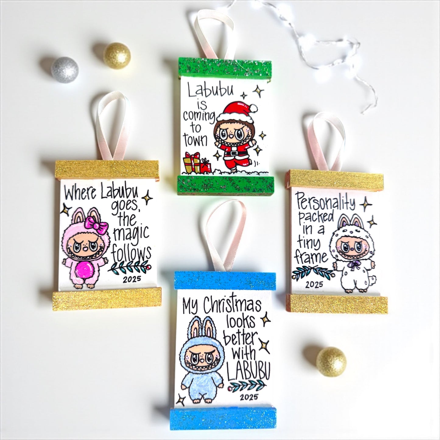 Monster Magic on Your Tree – Hand-Painted, Personalized, and Totally One-of-a-Kind!
