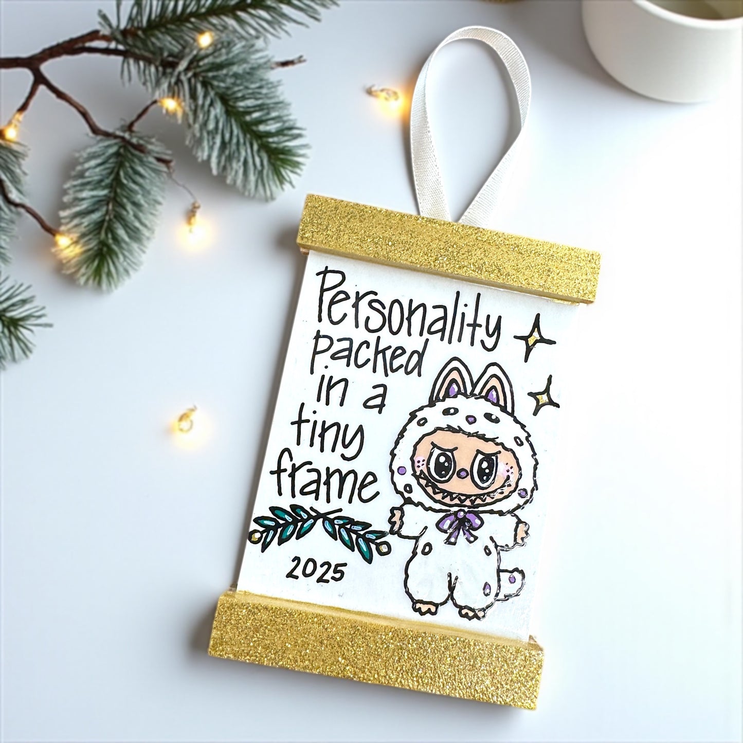 Monster Magic on Your Tree – Hand-Painted, Personalized, and Totally One-of-a-Kind!
